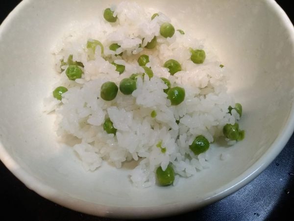 豆ごはんを作ってみた。